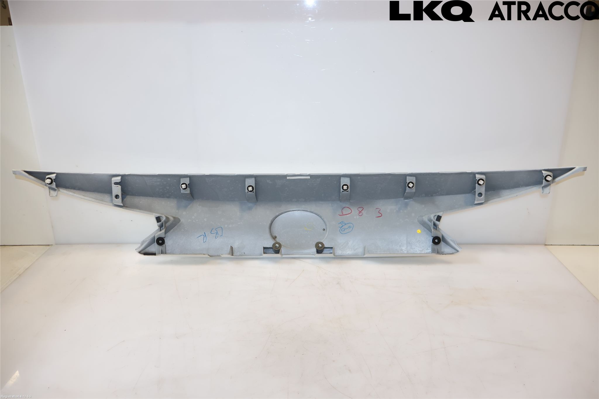 Toyota AURIS 13-19 Refleksplate - Skiltplate