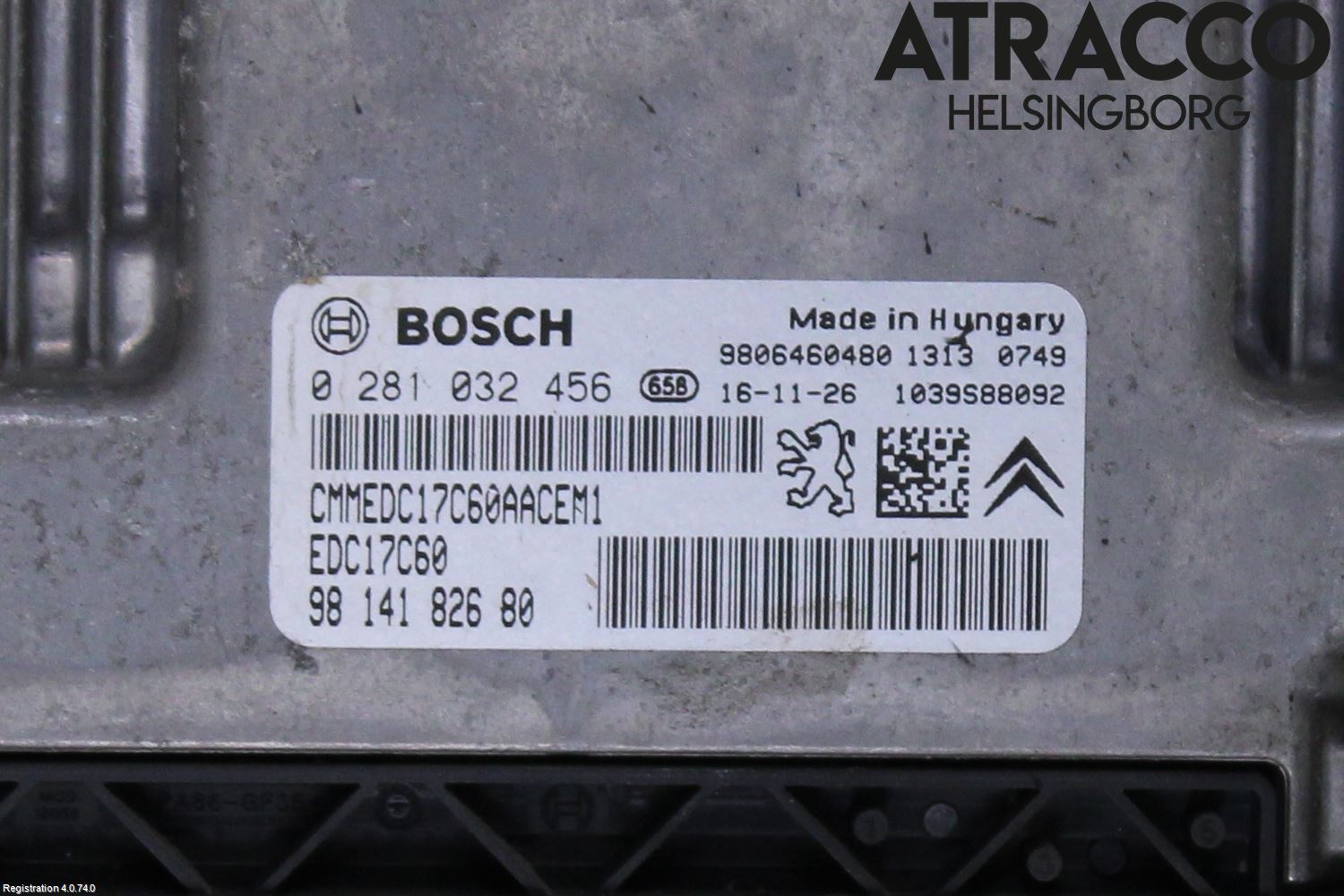 Peugeot 308 14-21 Styreenhet Dieselpumpe