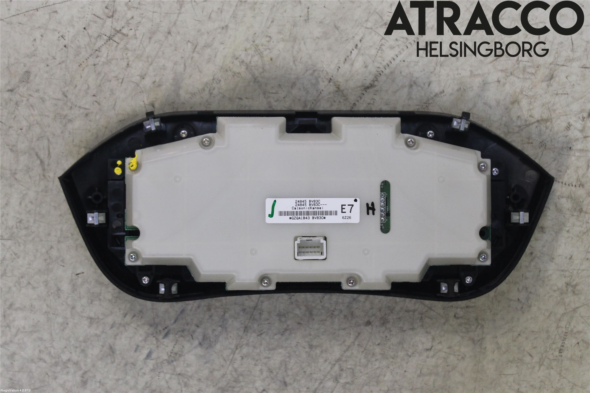 Nissan JUKE 14-19 Varme Ac Betjening-Display