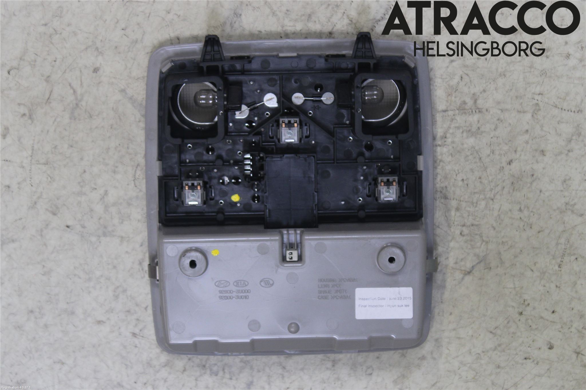 Kia SPORTAGE (SL) 11-15 Innr Taklys