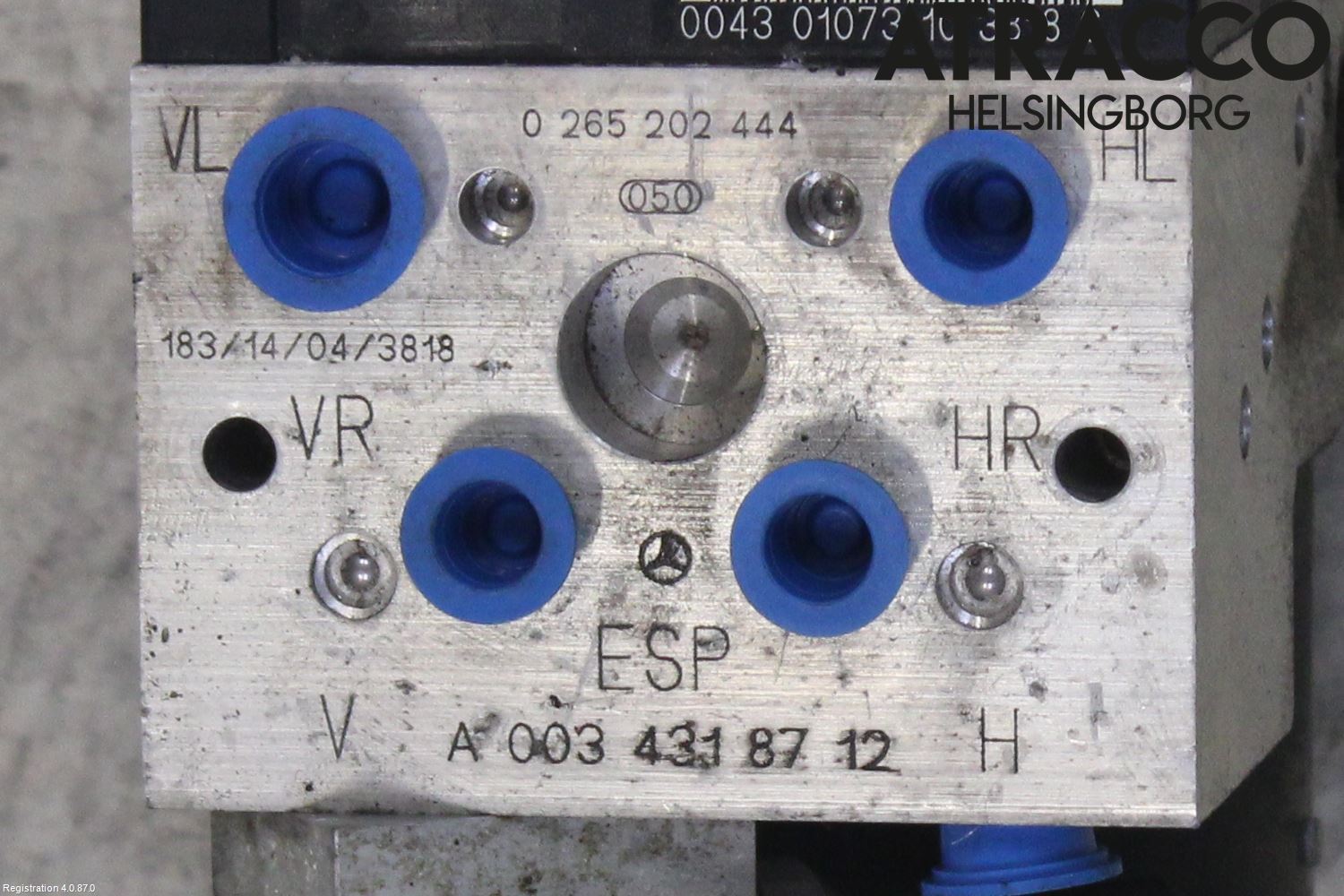 Mercedes-Benz MB S-KLASS (W220)  99-05 Abs Hydraulikkaggregat