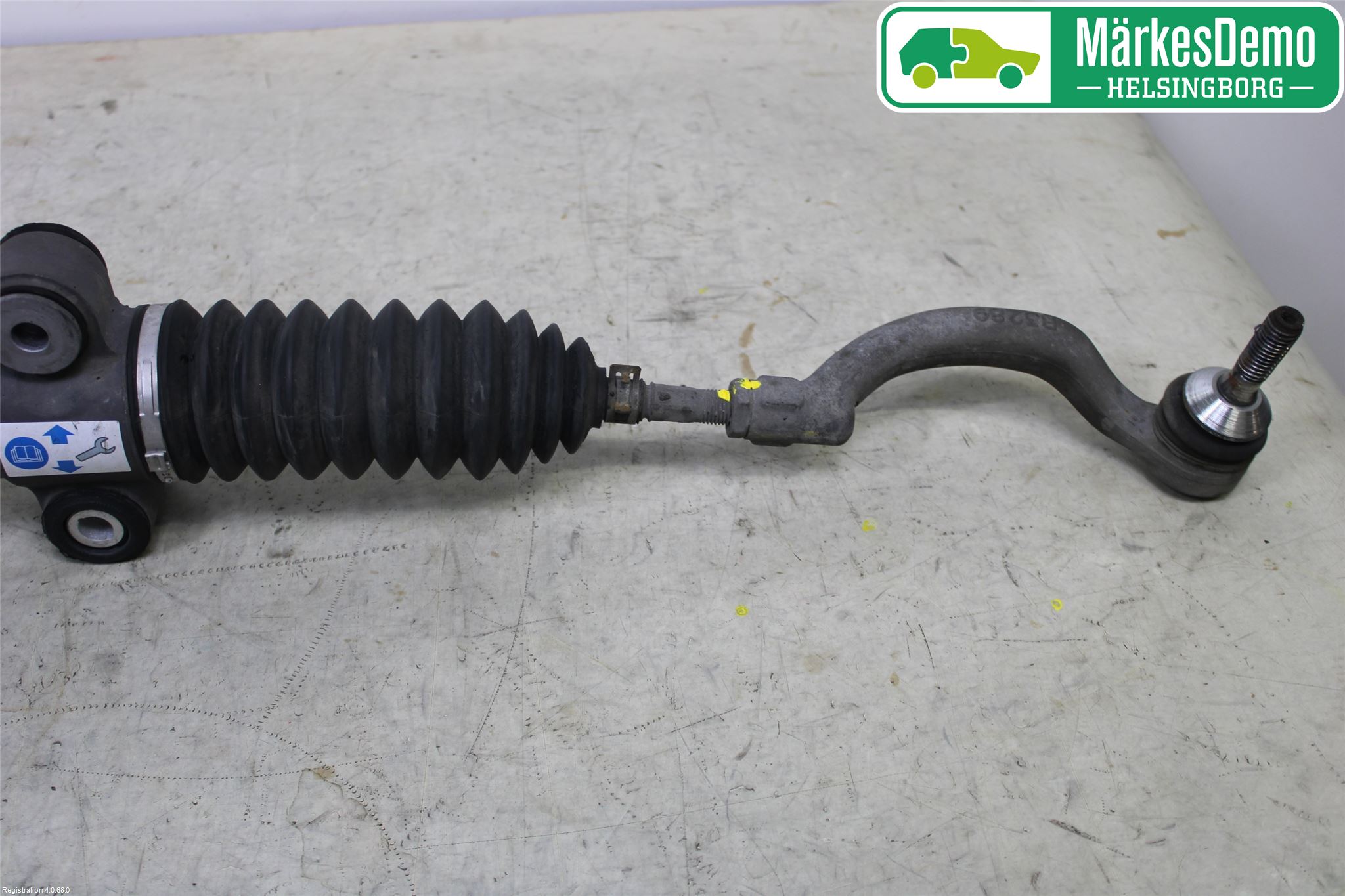 Jaguar XF 08-15 Servo Snekke - Tannstang