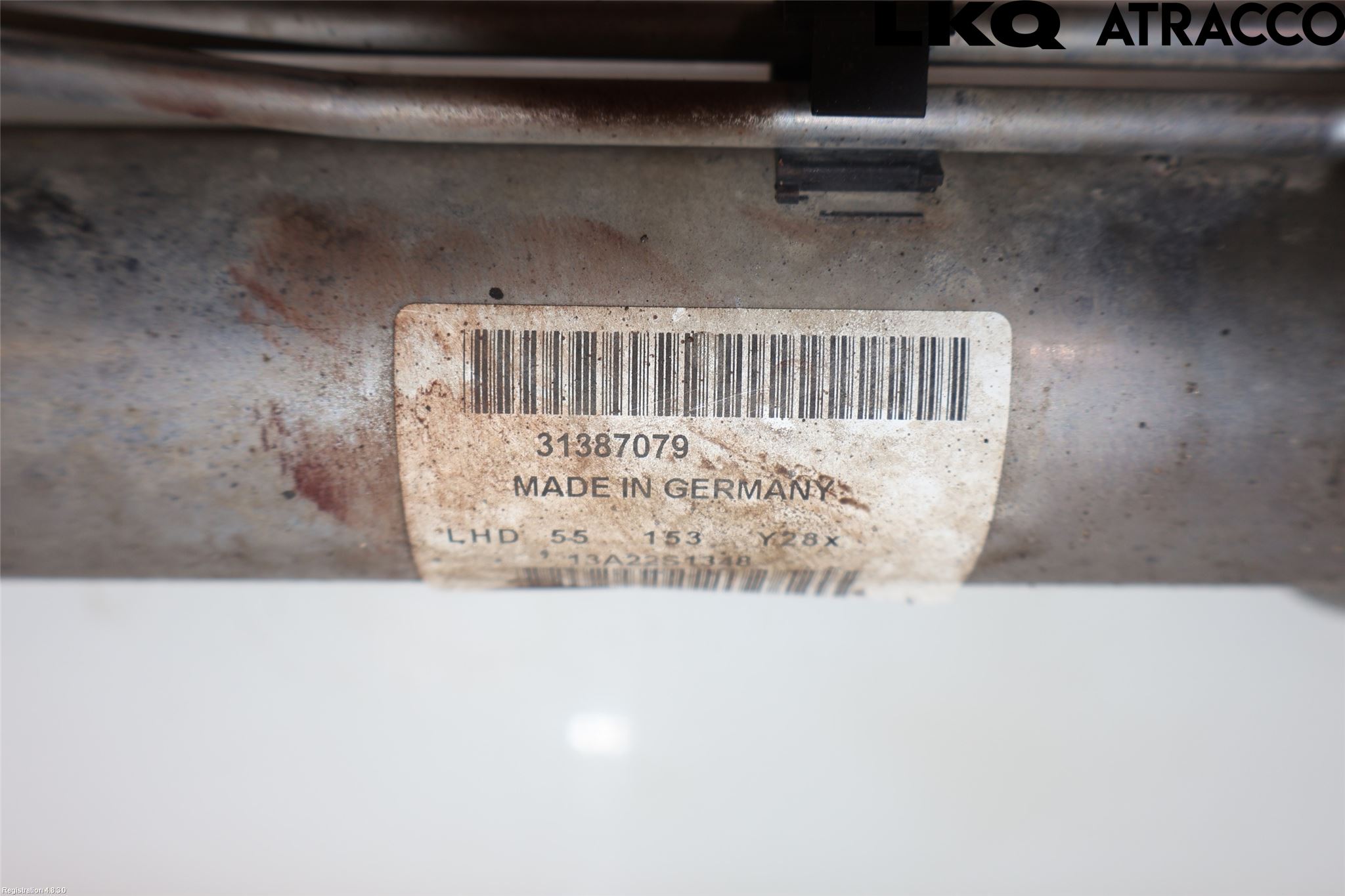 Volvo V70 08-13 Servo Snekke - Tannstang