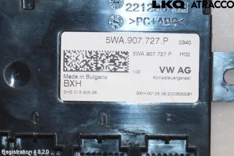 Seat LEON 13-20 Varme Ac Betjening-Display