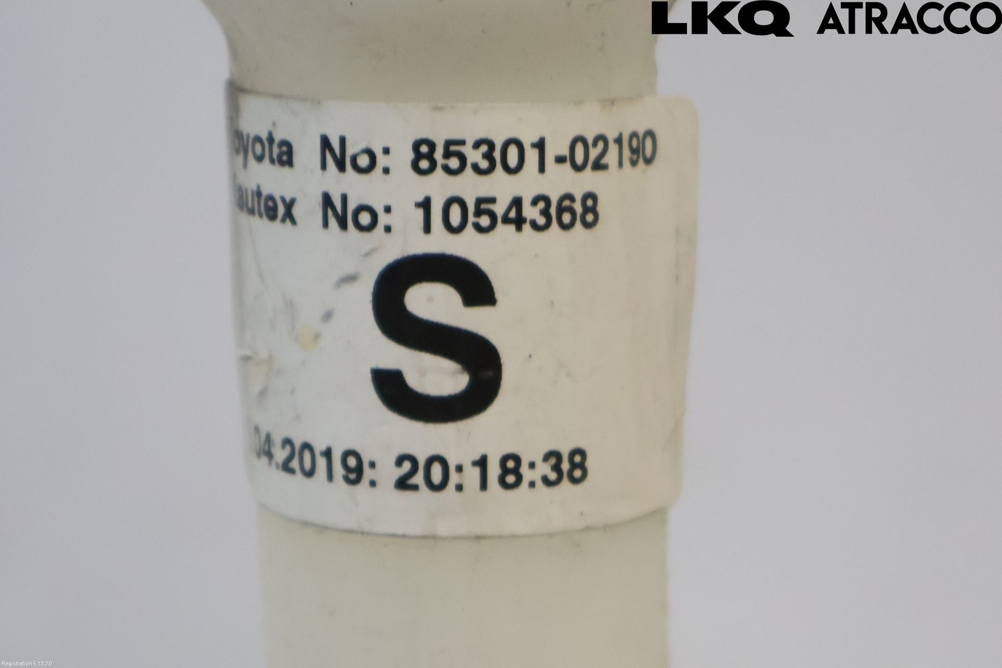 Toyota COROLLA 19- Spylerbeholder Frontrute-Lykte