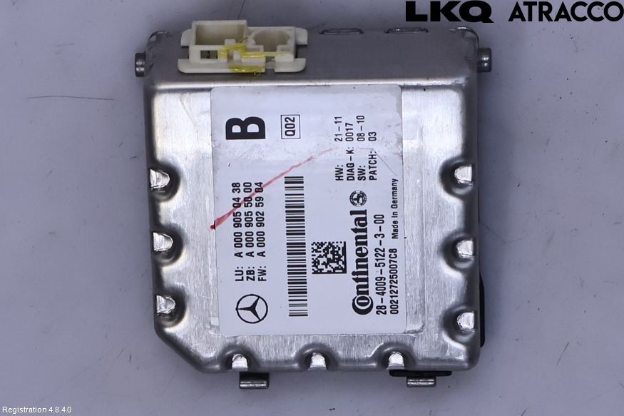 Mercedes-Benz MB ML/GLE-KLASS (W166) 12-18 Sensor Kollisjonsbeskyttelse
