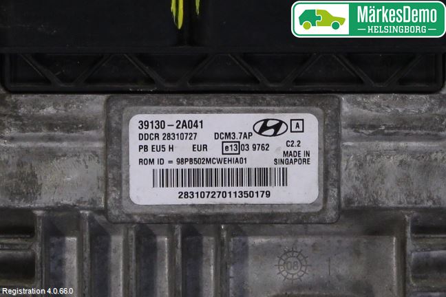 Hyundai i20 PB 09-14 Styreenhet Dieselpumpe