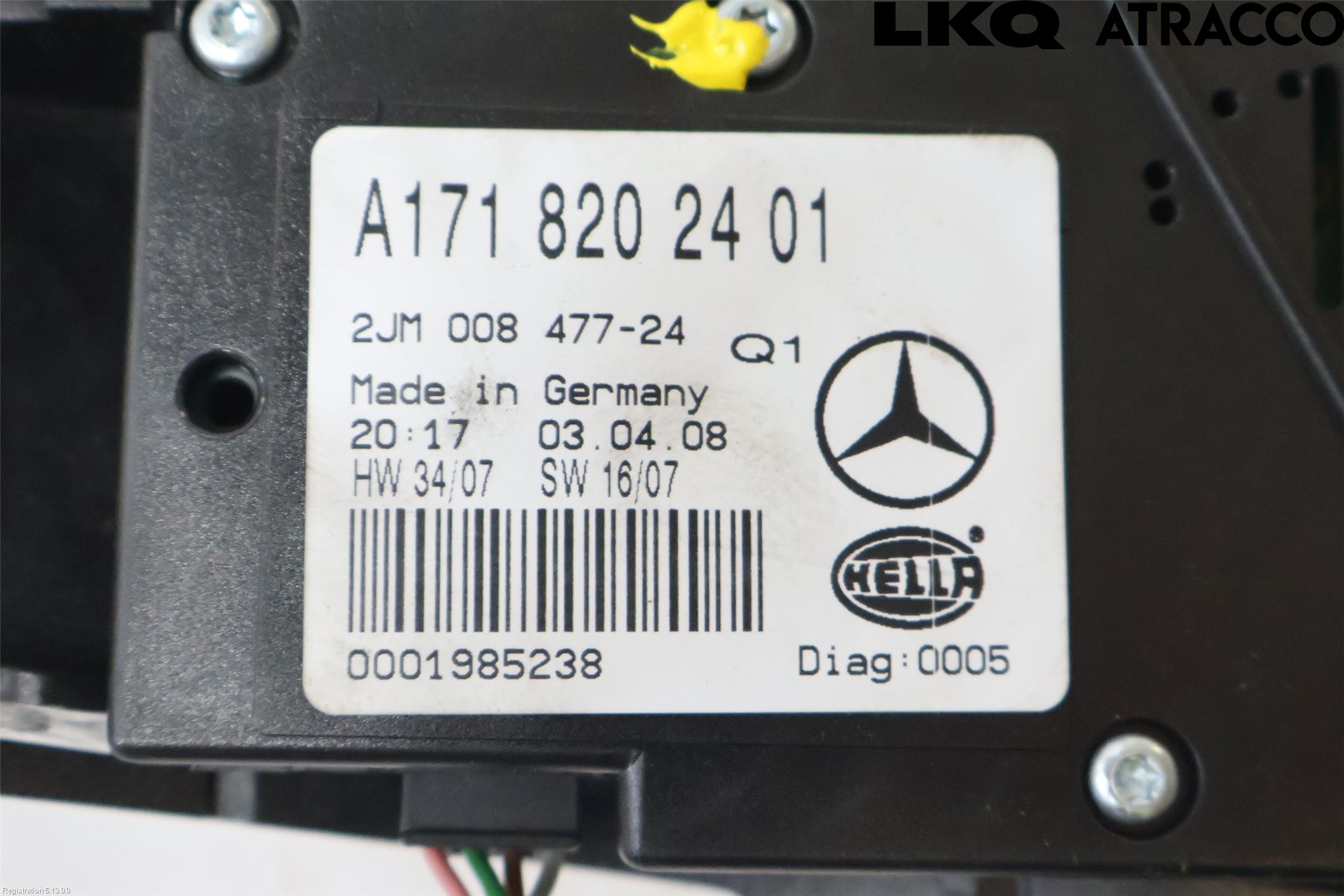 Mercedes-Benz MB SLK 200-350 (R171) 05-11 Innr Taklys
