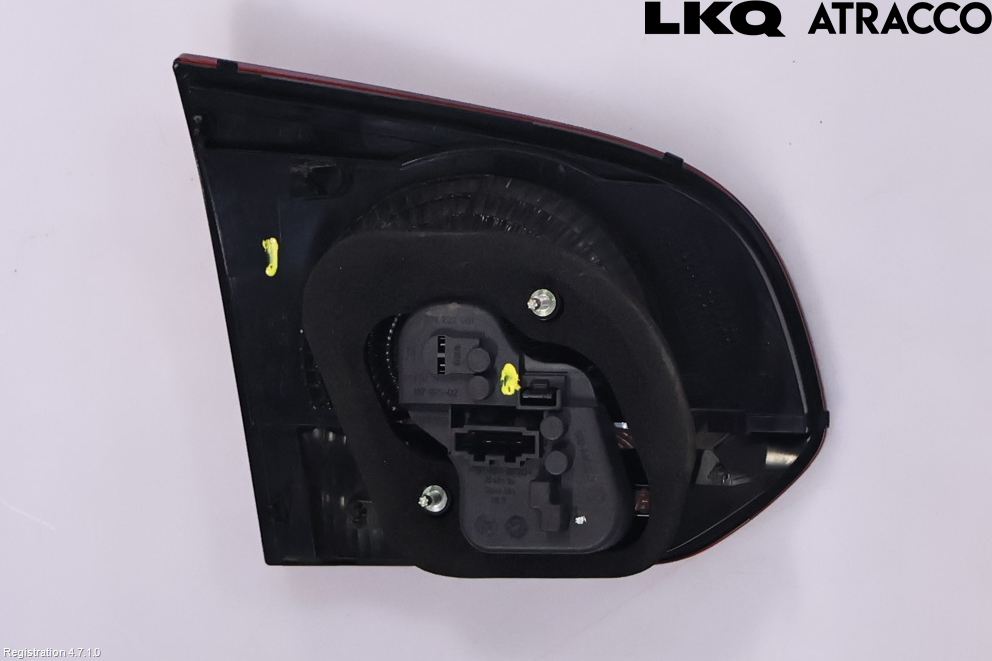 Volkswagen VW GOLF VI 09-13 Baklykt Høyre  På Luke(Indre)
