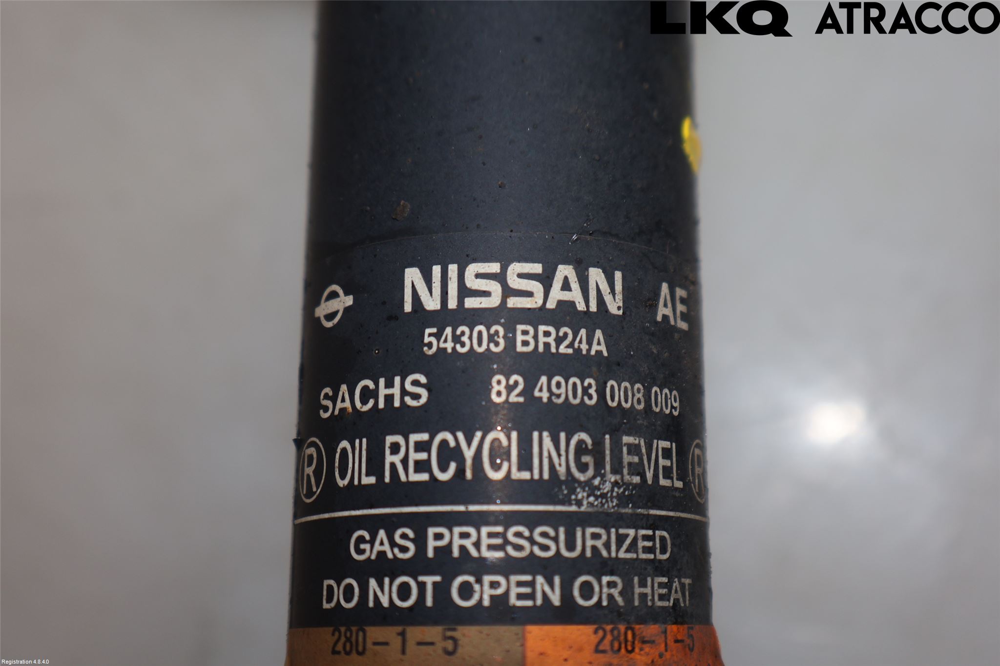 Nissan QASHQAI+2  10-14 Fjærbein Foran Venstre