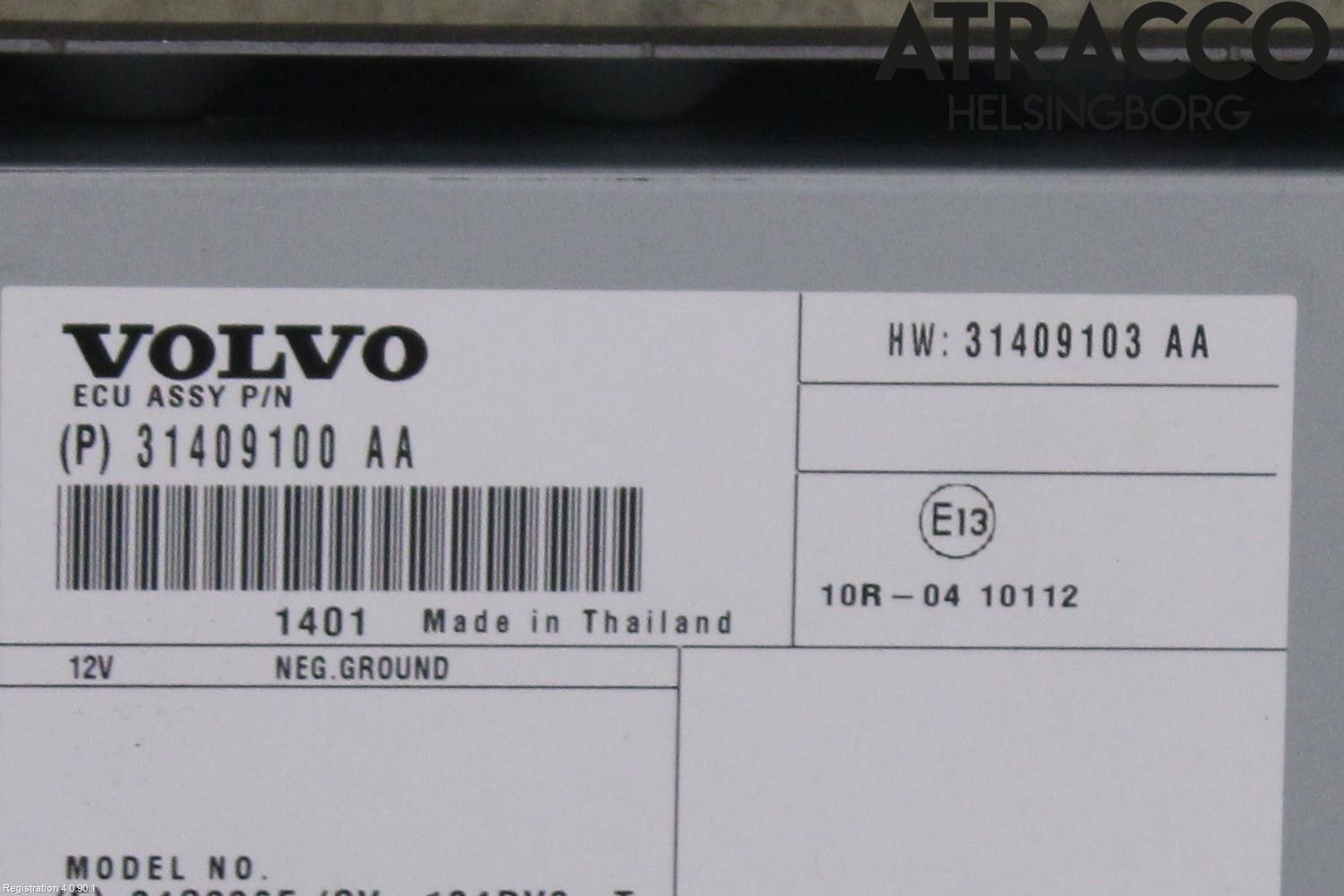 Volvo V40 12-19 Stereo Forsterker