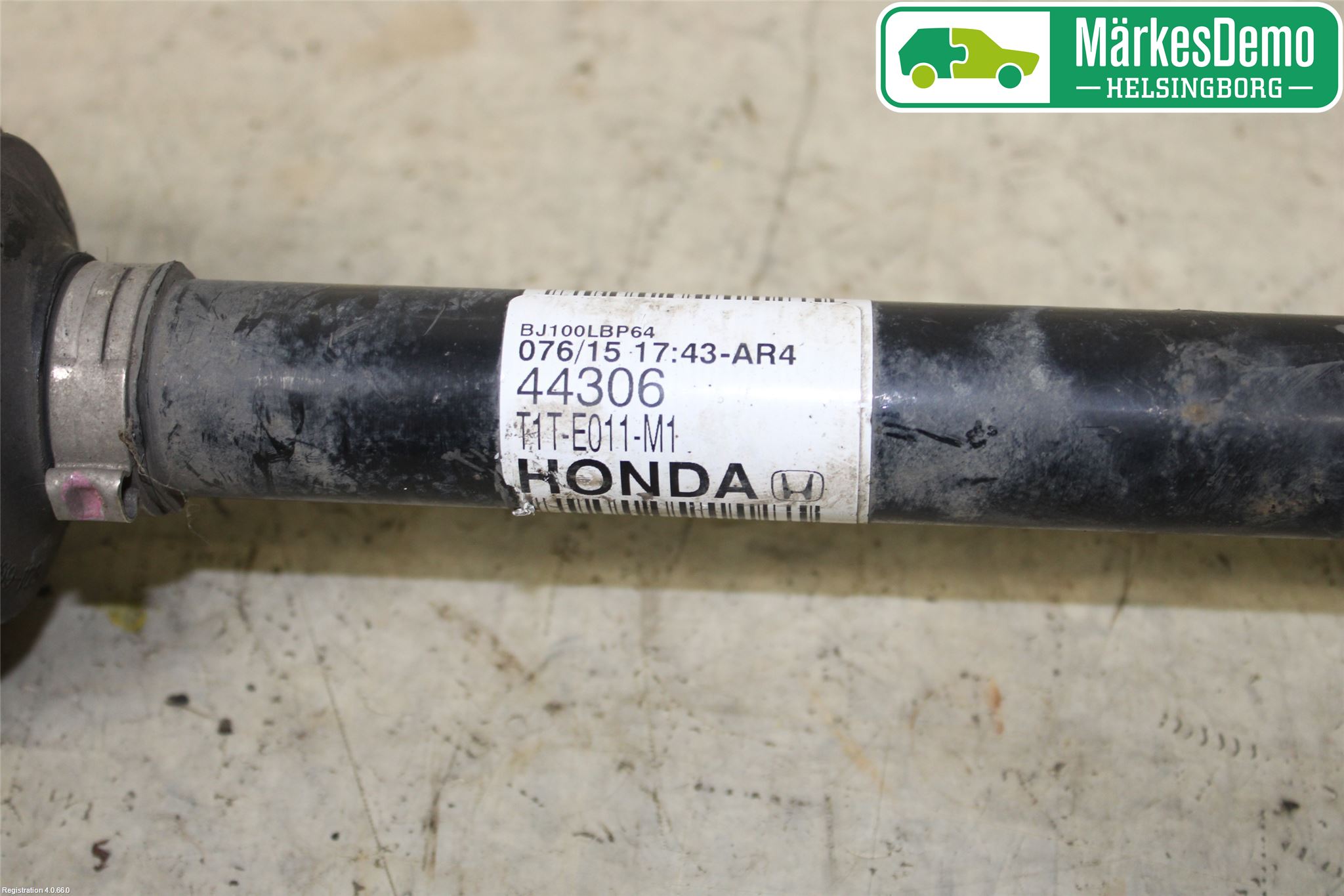 Honda CR-V 13-18 Drivaksel Foran Kompl Venstre