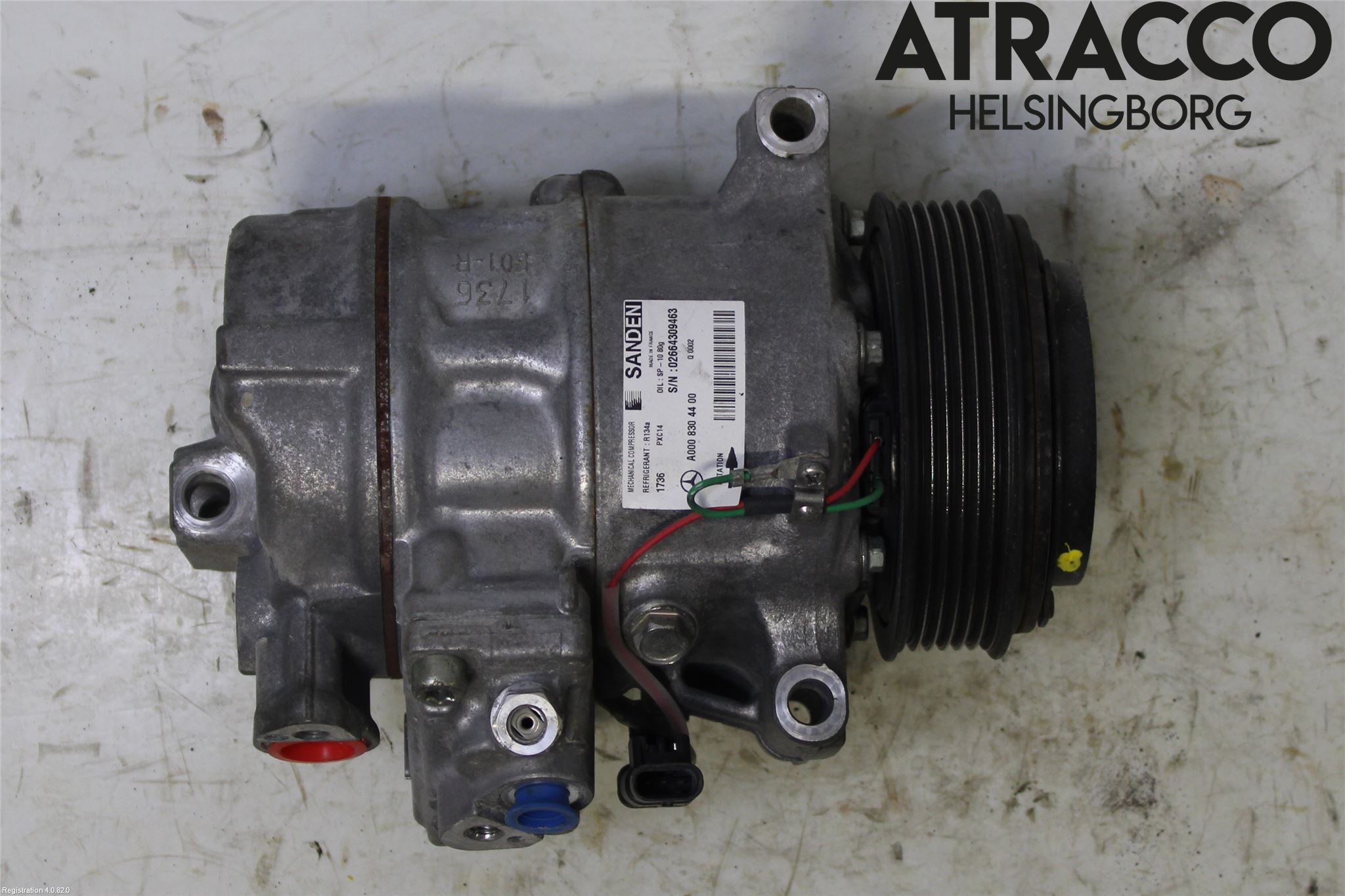 Mercedes-Benz MB C-KLASS (W205) 14-21 Varme Ac Kompressor