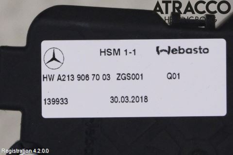 Mercedes-Benz MB E-KLASS (W213) 16-23 Takluke Motor
