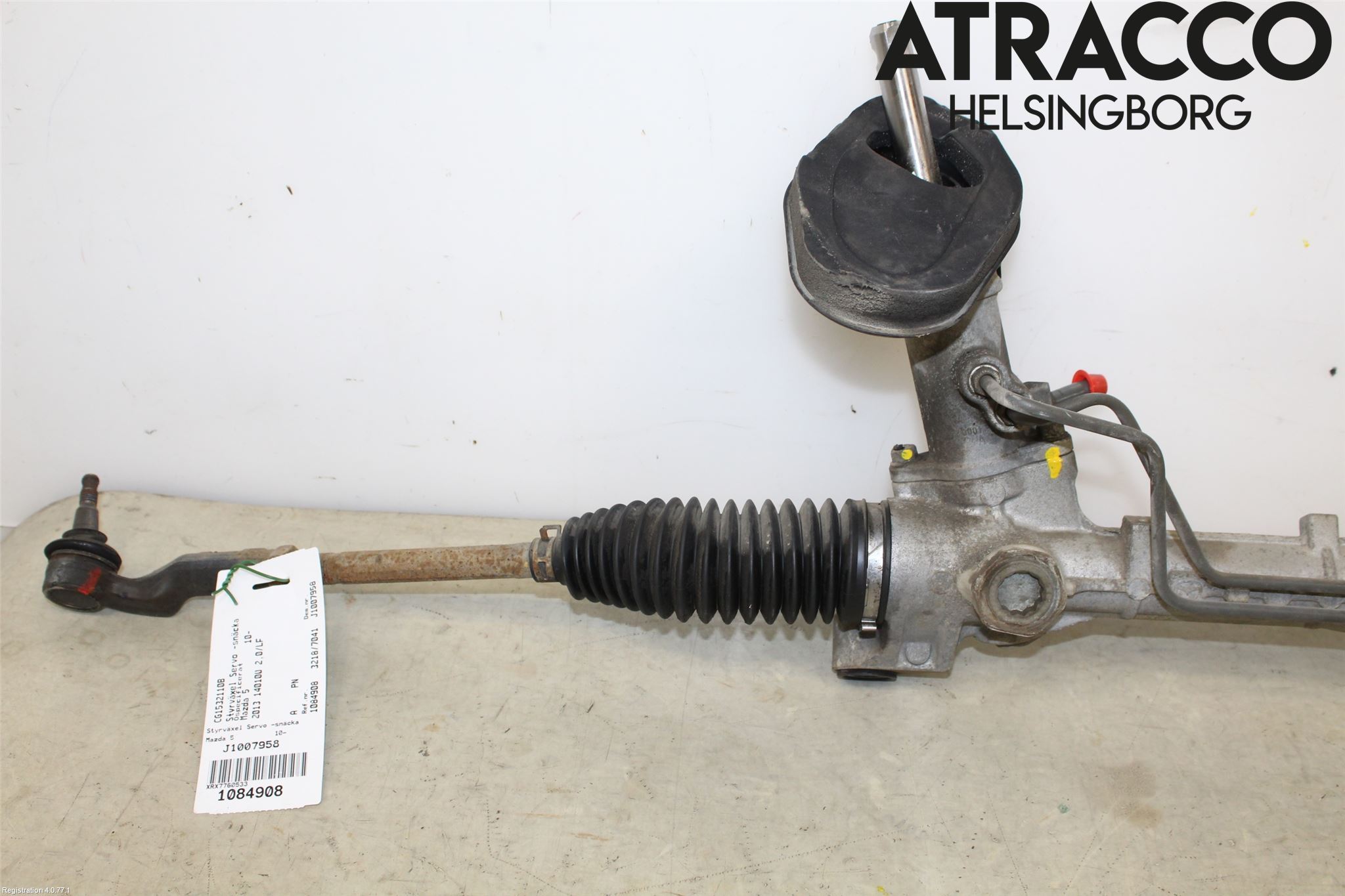 Mazda 5 10-18 Servo Snekke - Tannstang