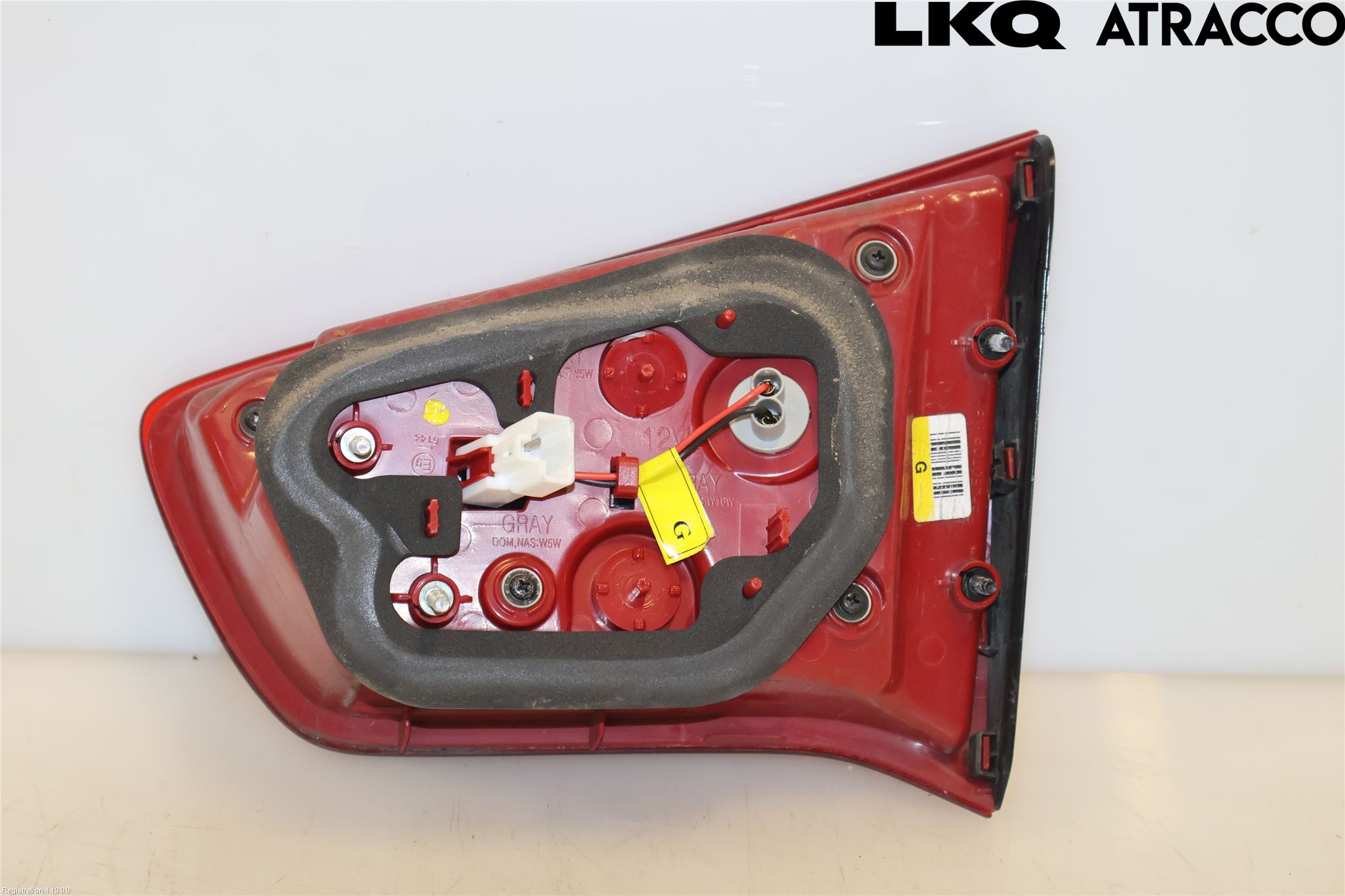 Kia SPORTAGE (SL) 11-15 Baklykt Venstre  På Luke(Indre