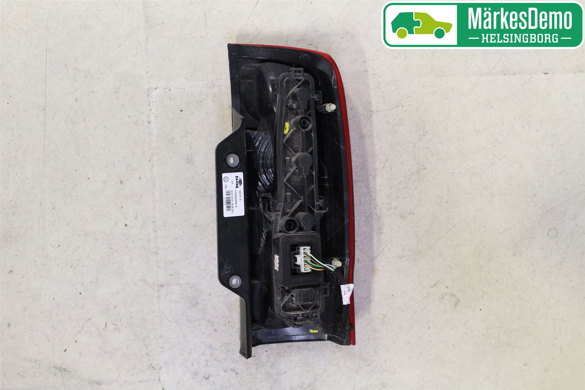 Peugeot BIPPER Baklykt Venstre