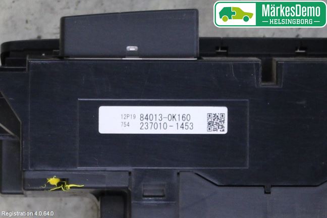 Toyota HILUX 05-16 Varme Ac Betjening-Display