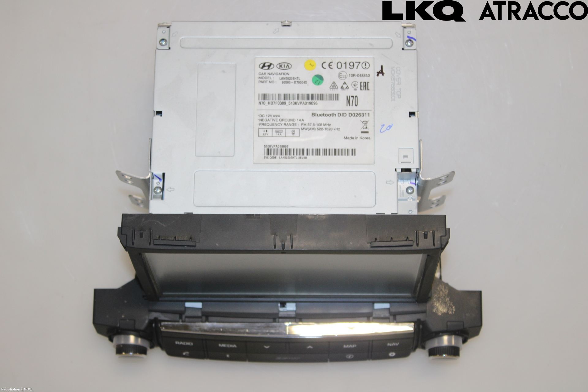 Hyundai TUCSON 05- Stereo Radio Med Cd