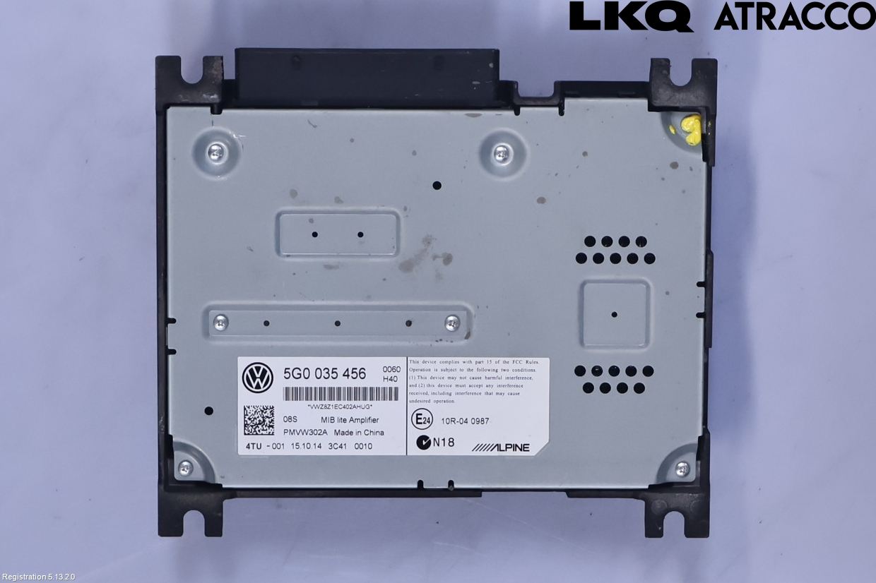 Volkswagen VW GOLF / E-GOLF VII 13-20 Stereo Forsterker