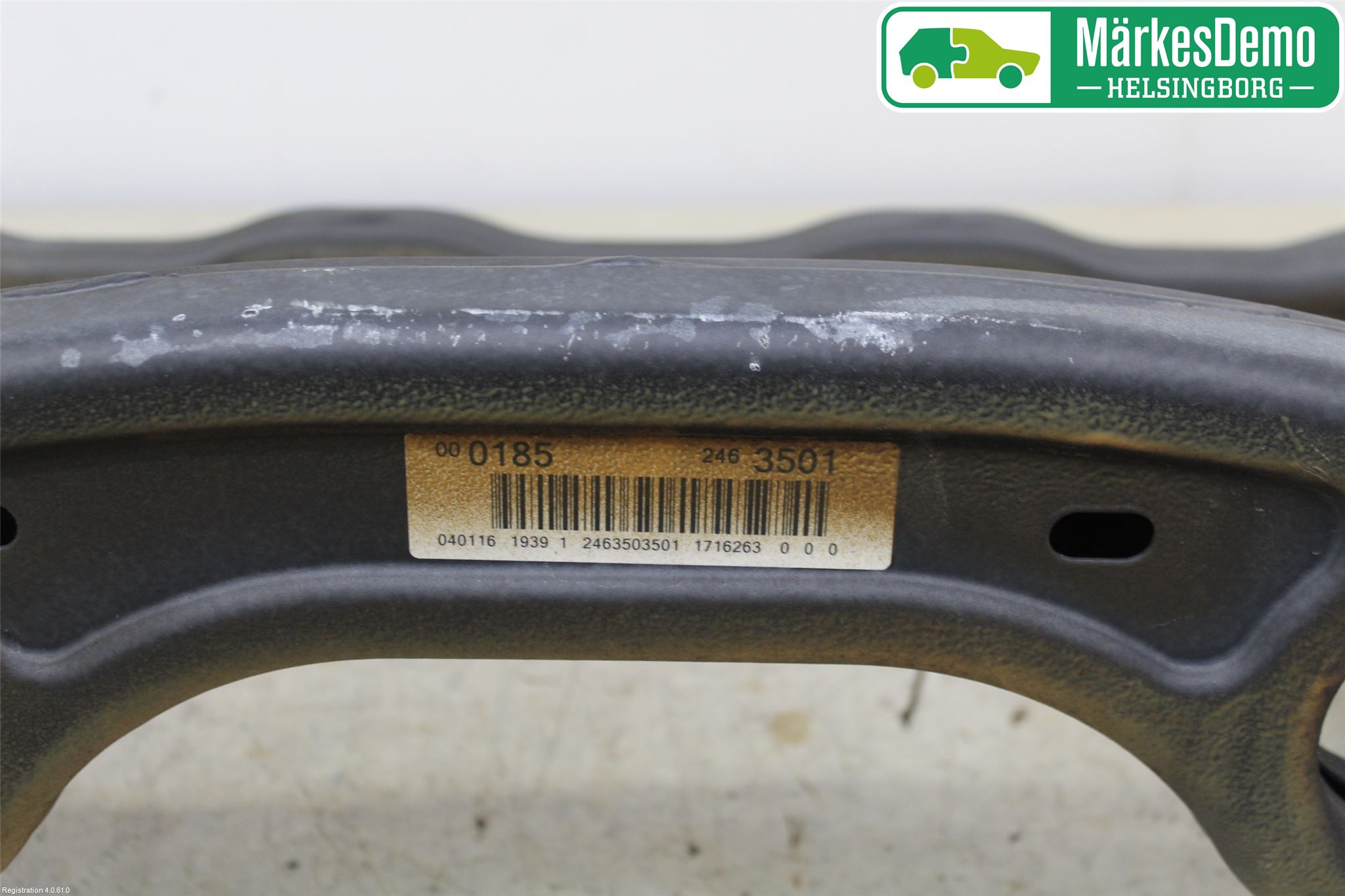 Mercedes-Benz MB A-KLASS (W176) 13-18 Bakaksel Feste Travers-Ramme