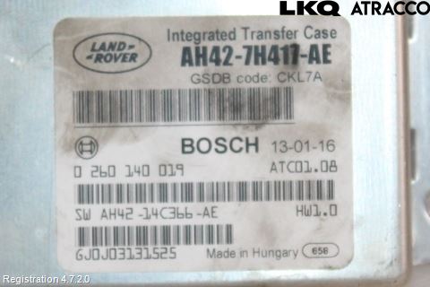 Landrover RANGE ROVER SPORT (L494) 14-22 Styreenhet Gearkasse