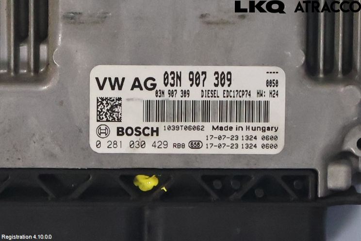 Volkswagen VW ARTEON 17- Styreenhet Dieselpumpe