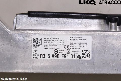 BMW X5 G05 18- Stereo Forsterker