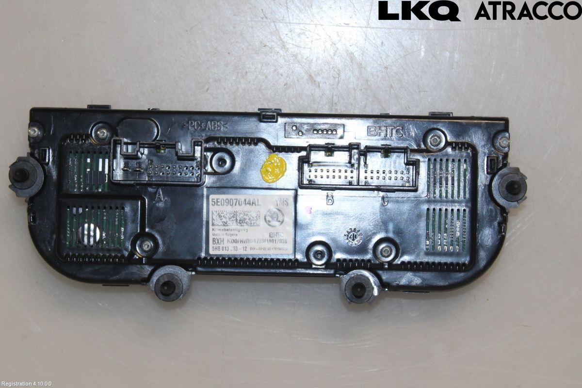 Skoda OCTAVIA (5E) 13-20 Varme Ac Betjening-Display