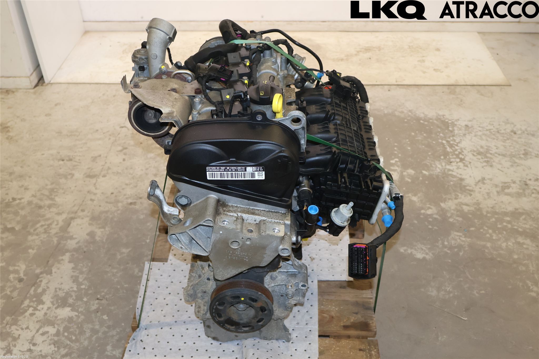 Volkswagen VW GOLF / E-GOLF VII 13-20 Motor Bensin