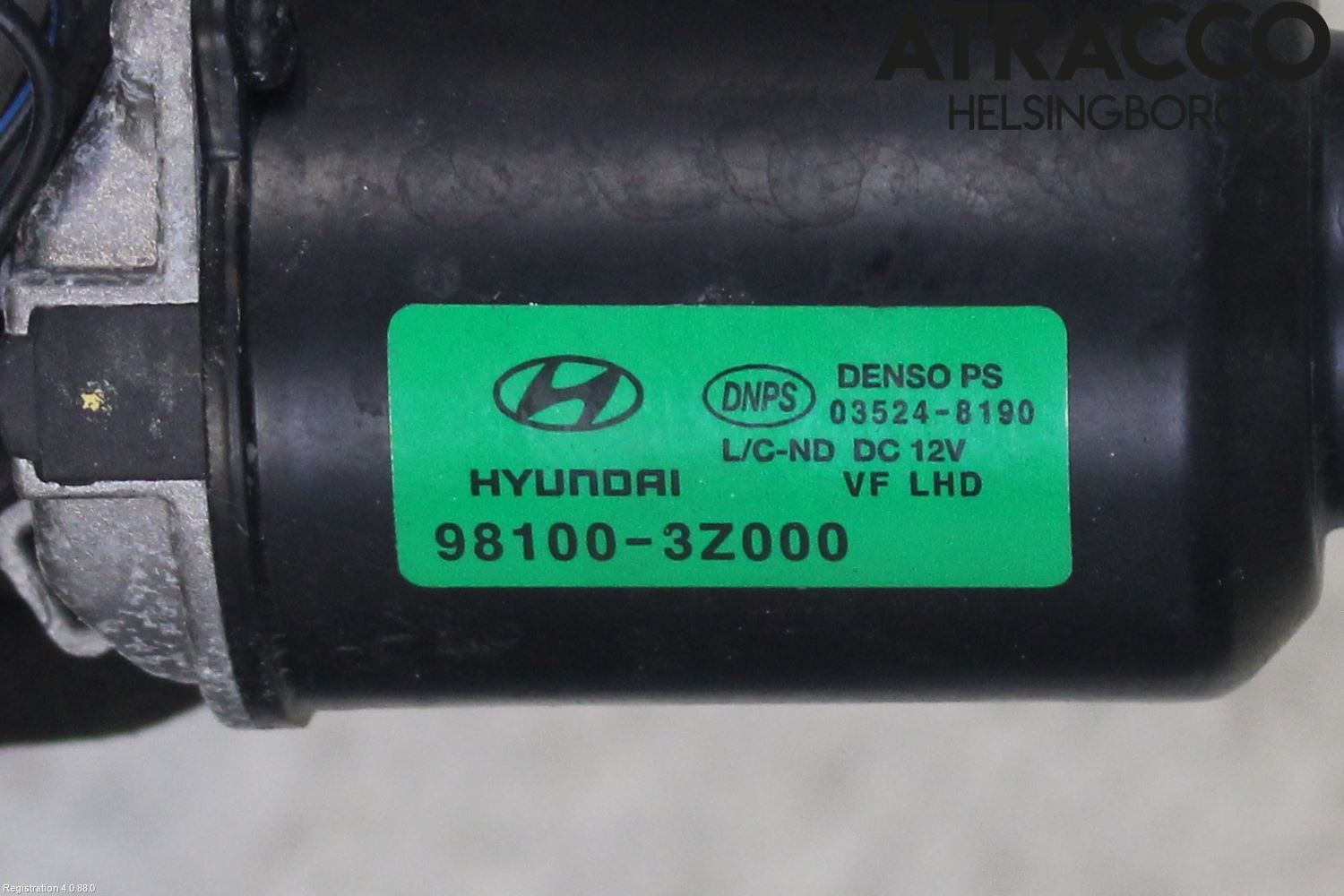 Hyundai i40 08-15 Viskermotor Frontrute