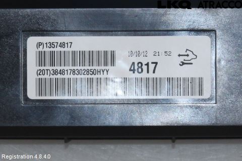 Saab 9-5 10-12 Varme Ac Betjening-Display