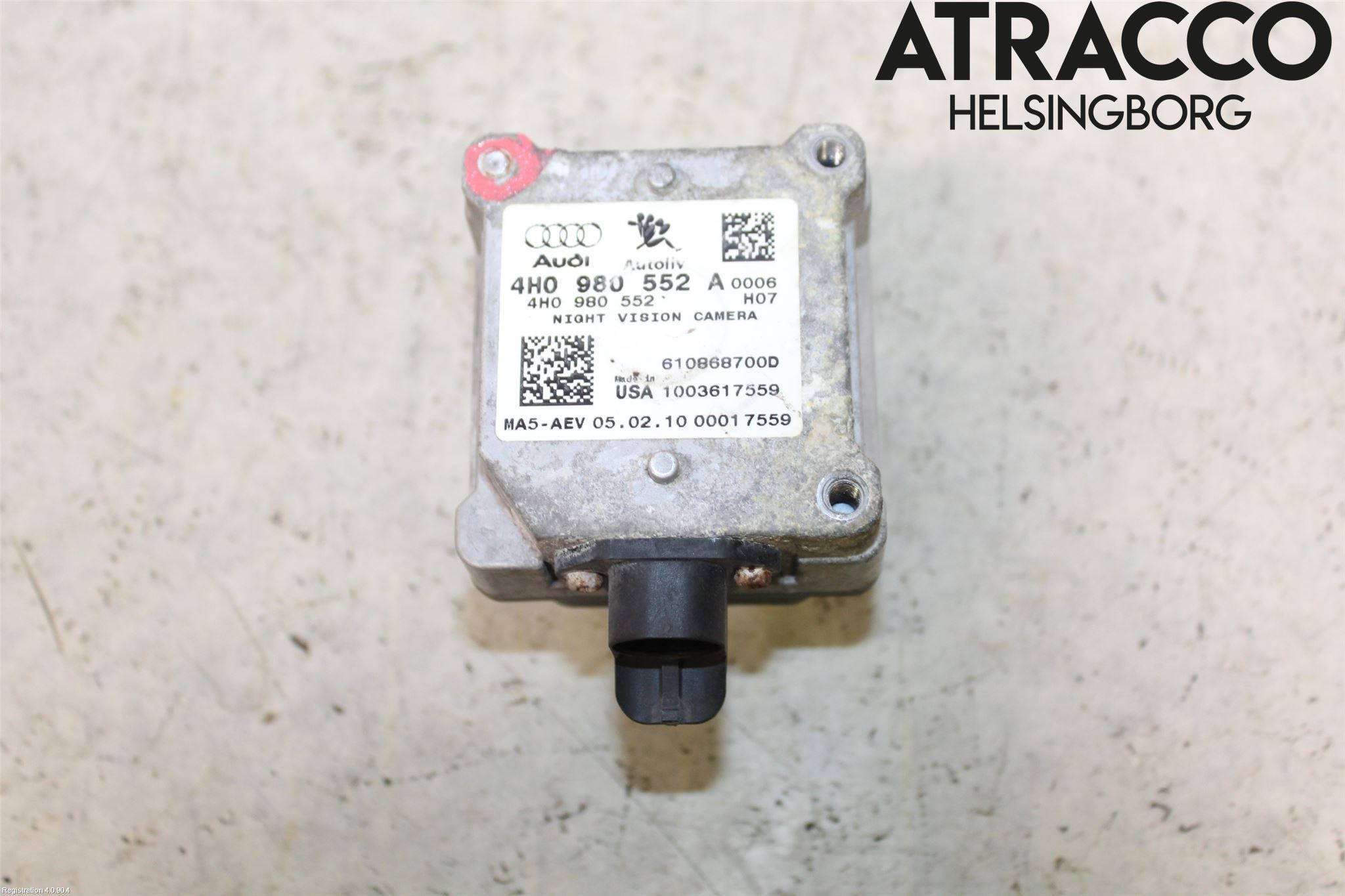 Audi A8/S8 4H 10-17 Sensor Kollisjonsbeskyttelse