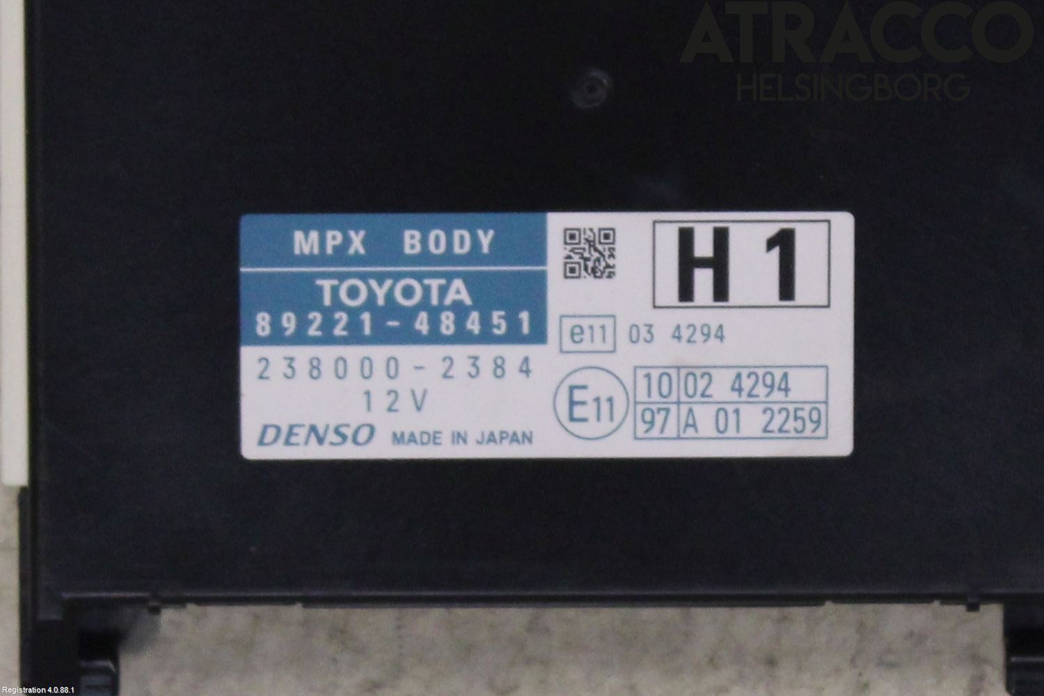 Lexus RX AL10 09-15 Styreenhet Øvrig