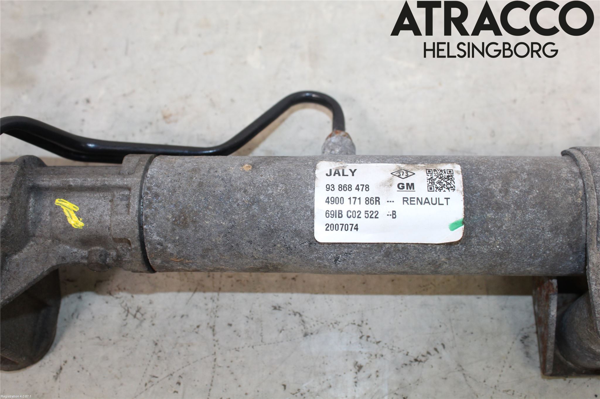 Opel VIVARO 15-19 Servo Snekke - Tannstang