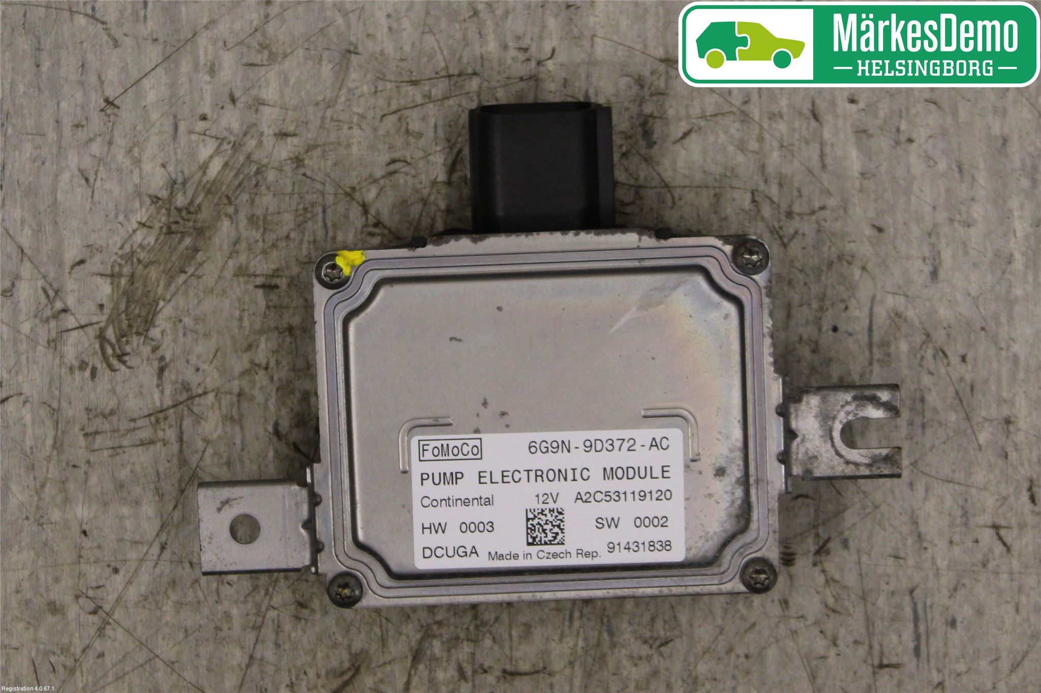 Volvo V70 08-13 Styreenhet Drivstoffpumpe