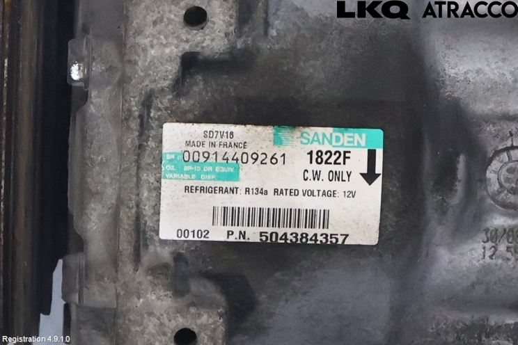 Fiat DUCATO 07-15 Varme Ac Kompressor