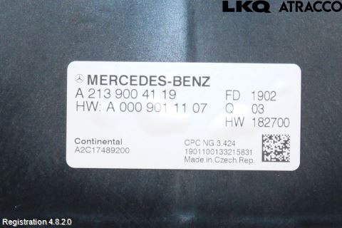 Mercedes-Benz MB AMG GT (C190/R190) 14-22 Styreenhet Øvrig