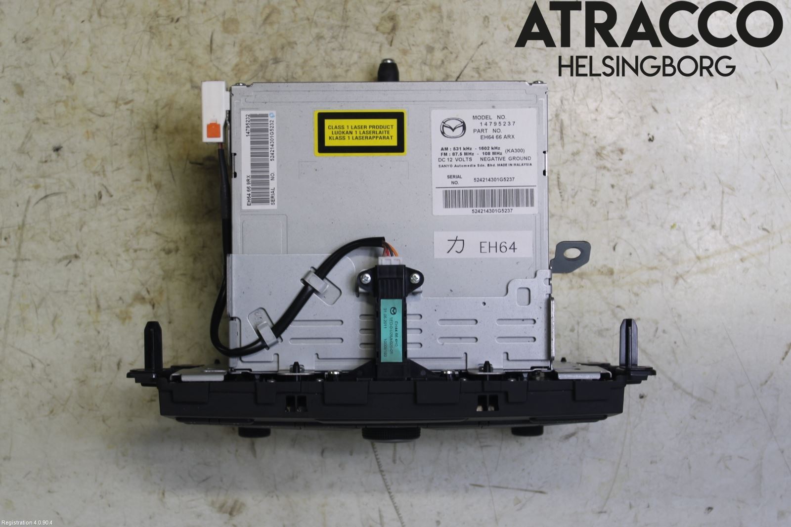 Mazda CX-7 Stereo Radio Med Cd