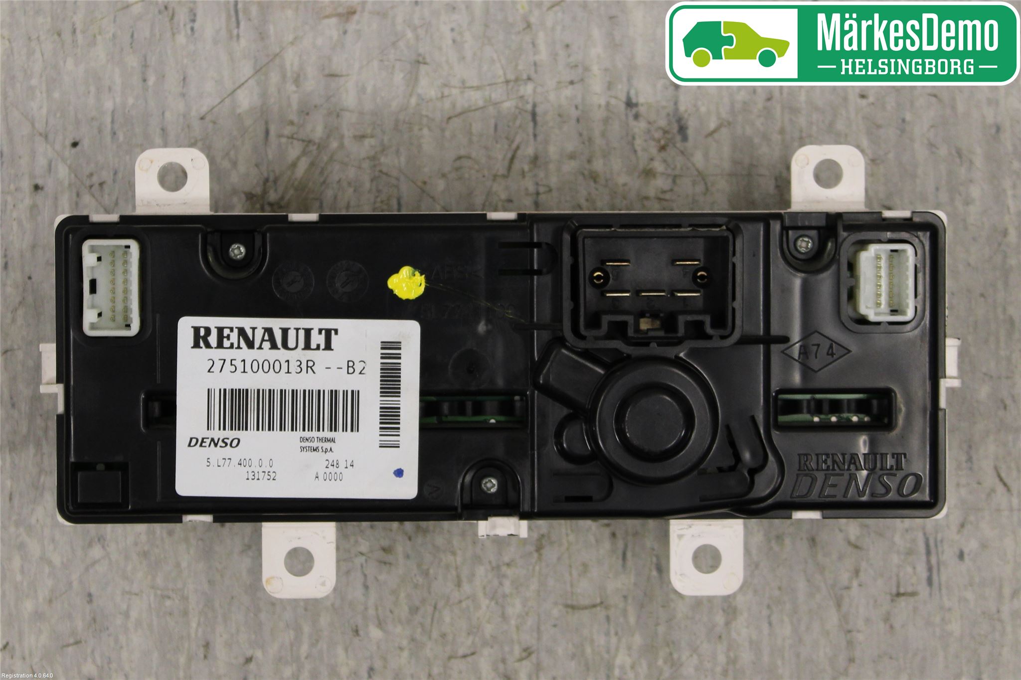 Nissan NV400 12-24 Varme Ac Betjening-Display