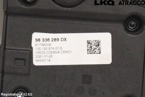 Peugeot 208/E-208 20- Gearspak