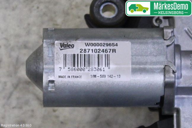 Dacia LODGY 12-18 Viskermotor Bakluke