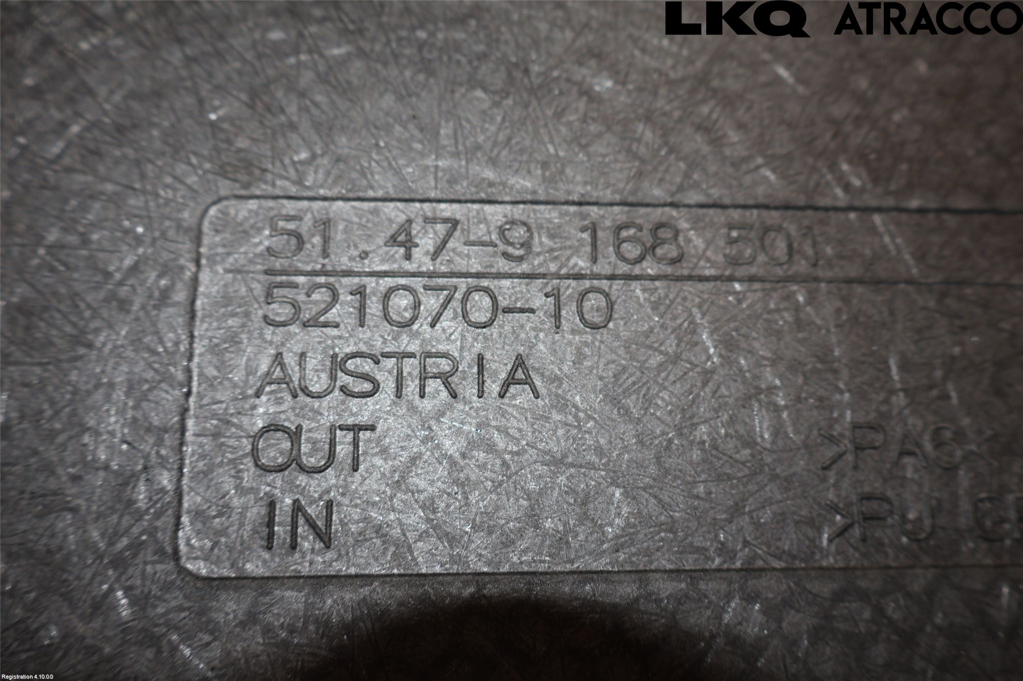 BMW 5 F10/F11/F18 09-17 Innr Bagasjeromkledsel