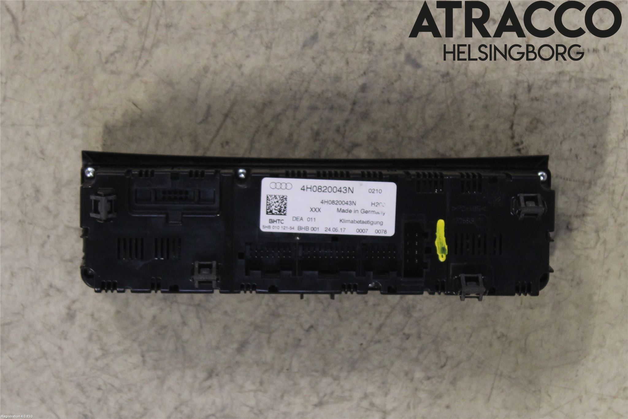 Audi A8/S8 4H 10-17 Varme Ac Betjening-Display