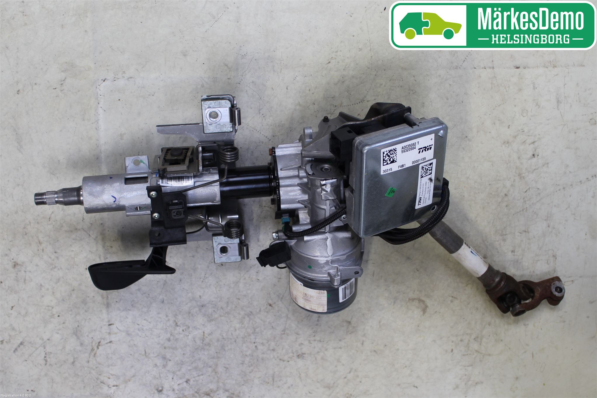 Fiat 500X 15- Rattakselaggregat Innebygd Servo
