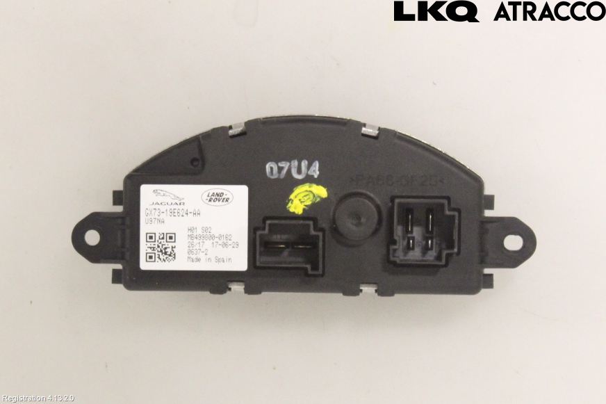Jaguar XE (X760) 15-24 Varmeapparat Viftemotstand
