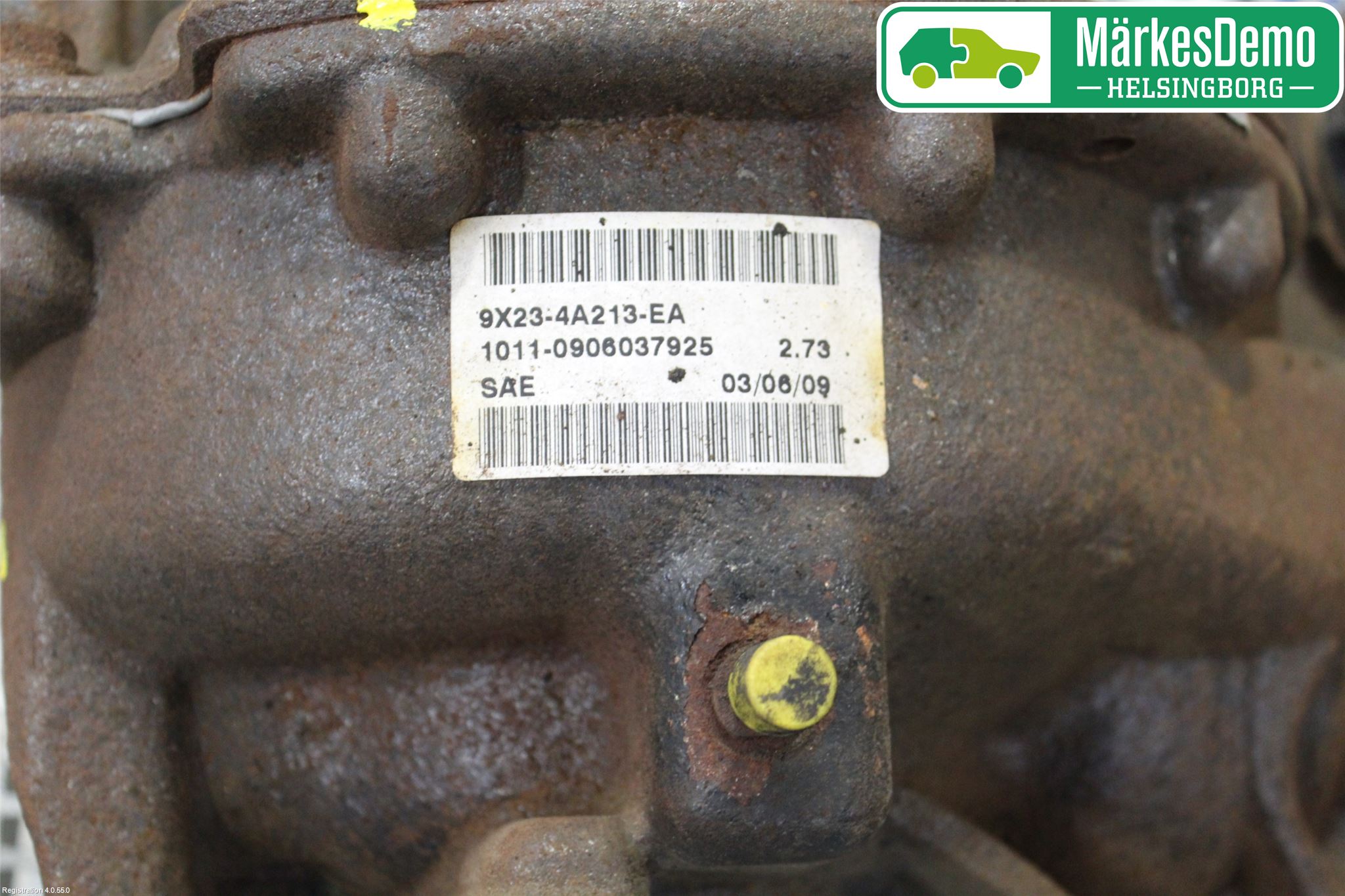 Jaguar XF 08-15 Bakaksel Kardang Bak -Diff