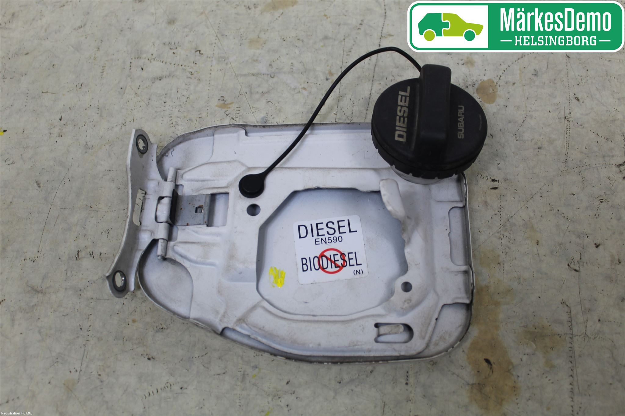 Subaru LEGACY 10-14 Drivstoff Tankluke