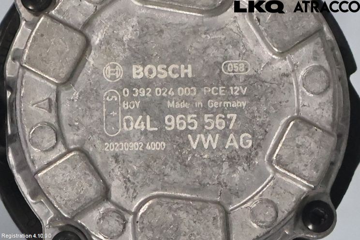 Volkswagen VW TIGUAN 16-24 Varme Sirkulasjonspumpe
