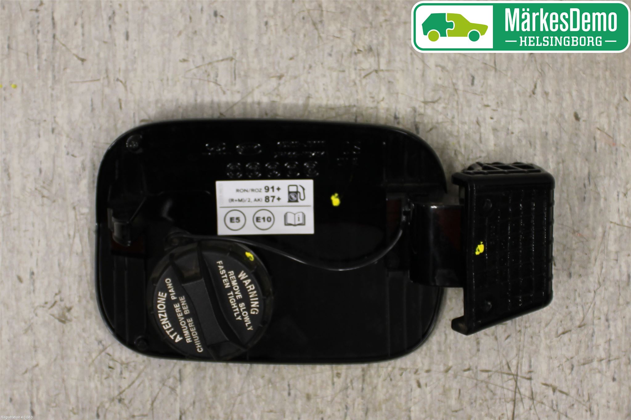 Hyundai KONA/ELECTRIC OS 18-23 Drivstoff Tankluke